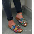 Mujeres zapatos casuales sandalias toboganadas zapatillas de verano